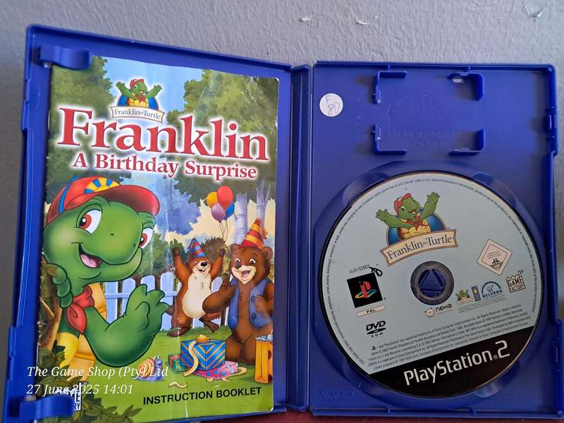 PS2 FRANKLIN : A BIRTHDAY SUPRISE - CIB