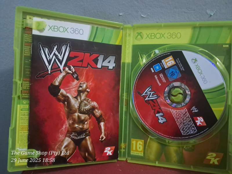 XBOX 360 WWE 2K14 - CIB