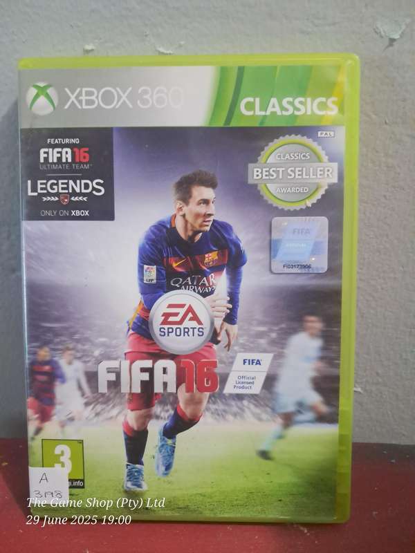 XBOX 360 FIFA 16 -CIB