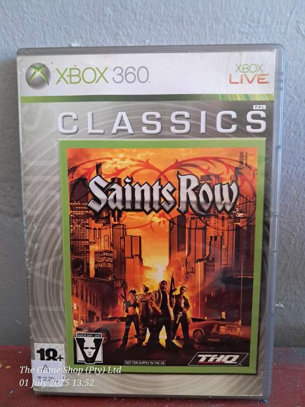 XBOX 360 SAINTS ROW - CIB