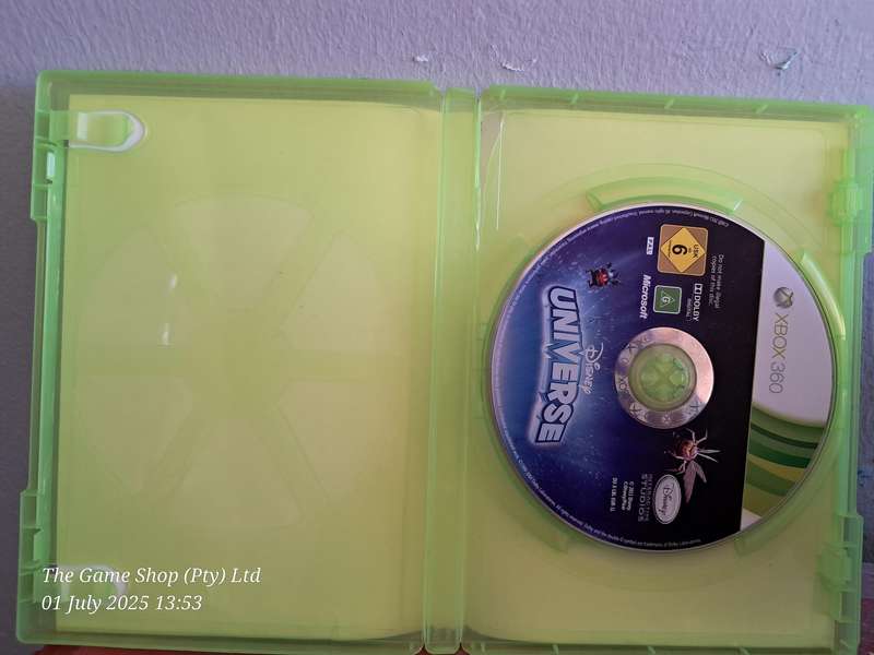 XBOX 360 DISNEY UNIVERSE - NO MANUAL