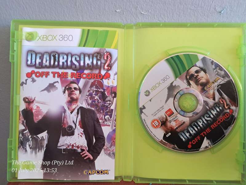 XBOX 360 DEADRISING 2 : OFF THE RECORD - CIB
