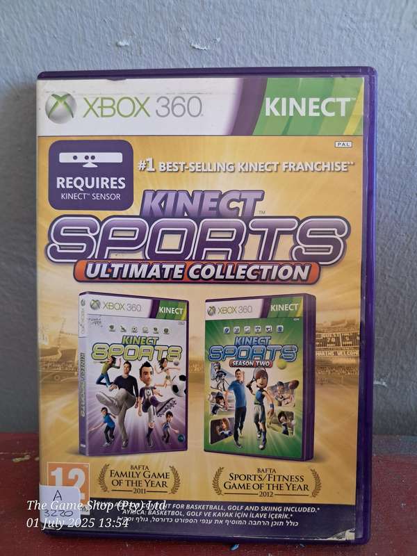 XBOX 360 KINECT SPORTS ULTIMATE COLLECTION - NO MANUAL
