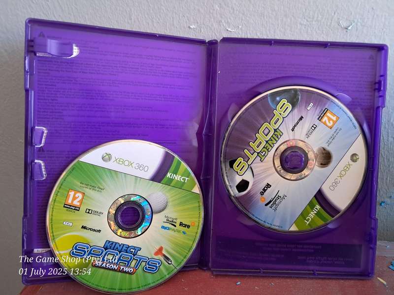 XBOX 360 KINECT SPORTS ULTIMATE COLLECTION - NO MANUAL