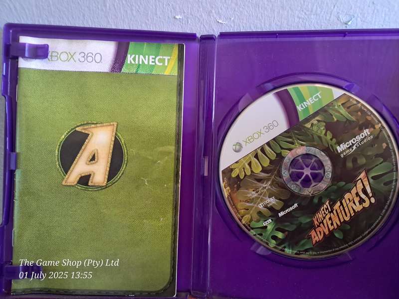 XBOX 360 KINECT ADVENTURES