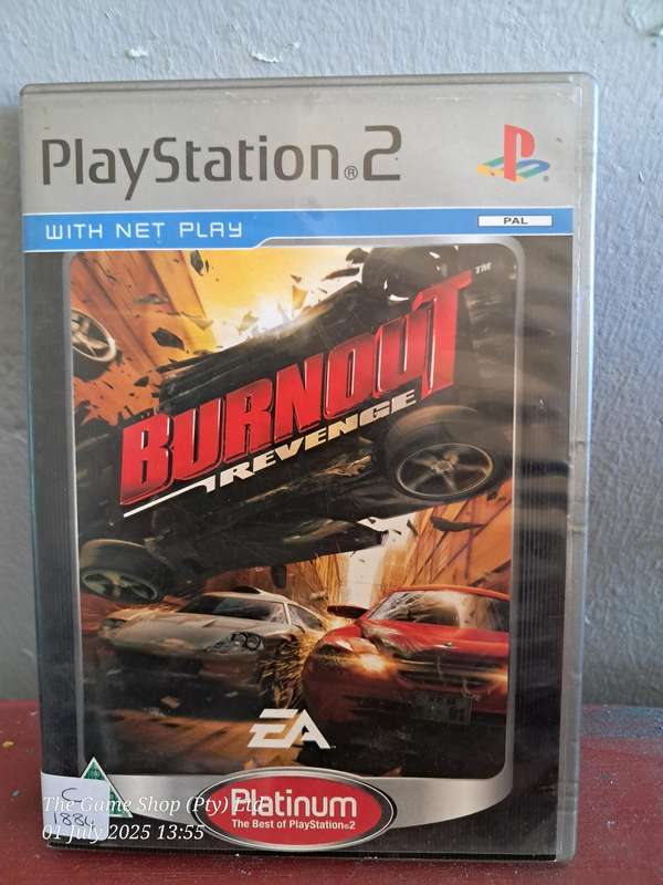 PS2 Burnout Revenge (Platinum) - CIB