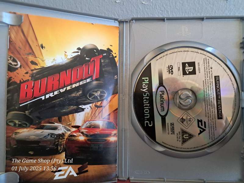 PS2 Burnout Revenge (Platinum) - CIB