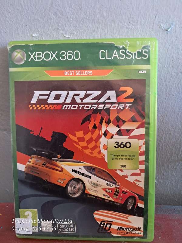 XBOX 360 FORZA MOTORSPORT 2 - NO MANUAL