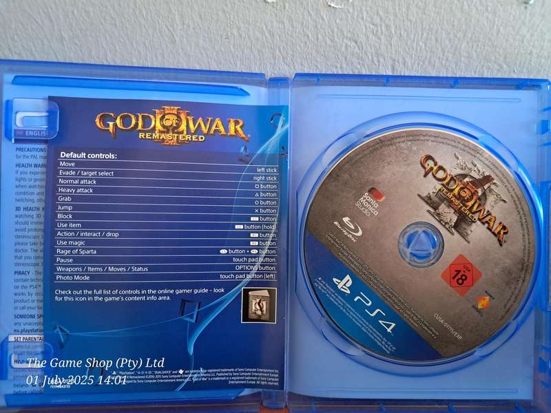 PS4 God of War 3 Remastered