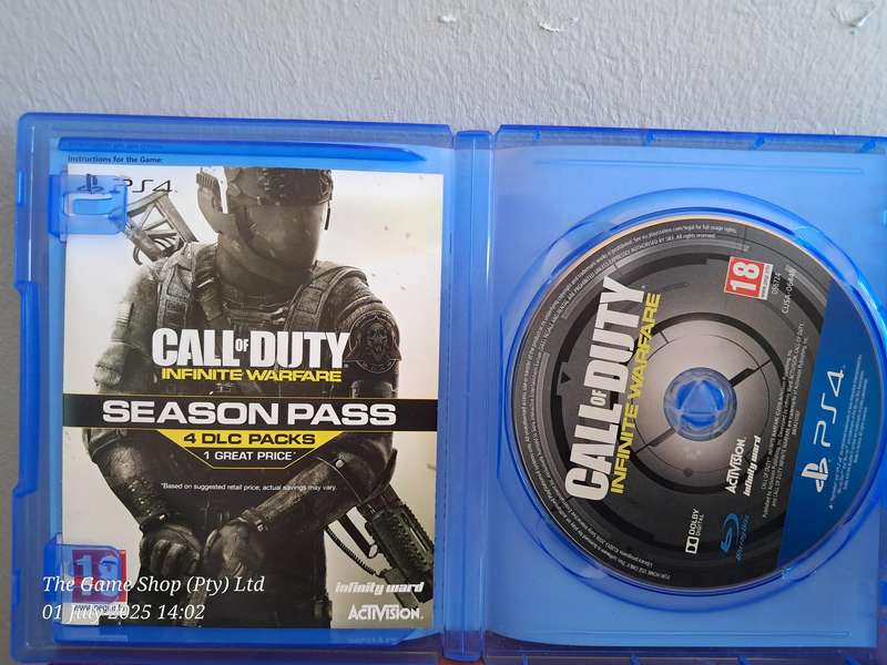 PS4 CALL OF DUTY : INFINITE WARFARE