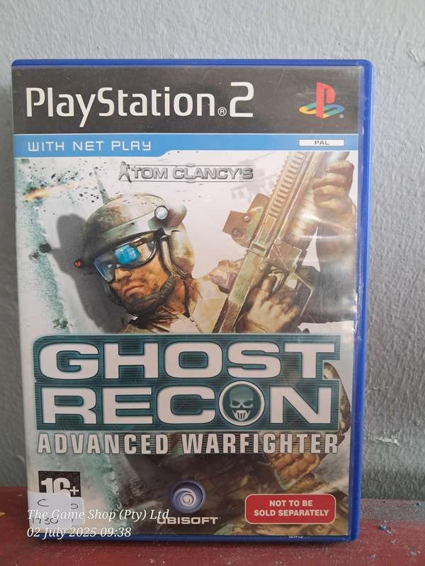 PS2 GHOST RECON : ADVANCED WARFIGHTER - CIB