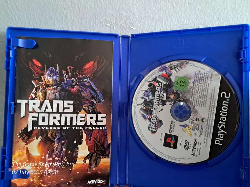 PS2 TRANSFORMERS : REVENGE OF THE FALLEN - CIB
