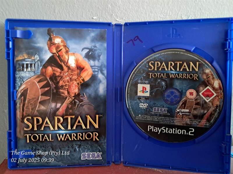 PS2 SPARTAN : TOTAL WARRIOR - CIB