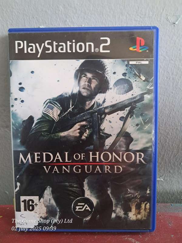 PS2 Medal of honor : Vanguard - NO MANUAL