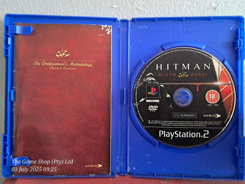 PS2 HITMAN : BLOOD MONEY - CIB