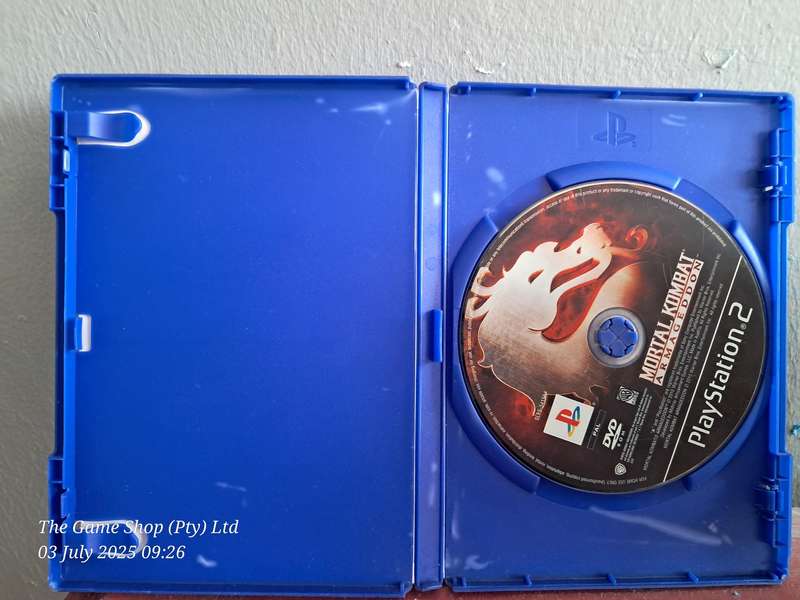 PS2 Mortal Kombat Armageddon - NO MANUAL