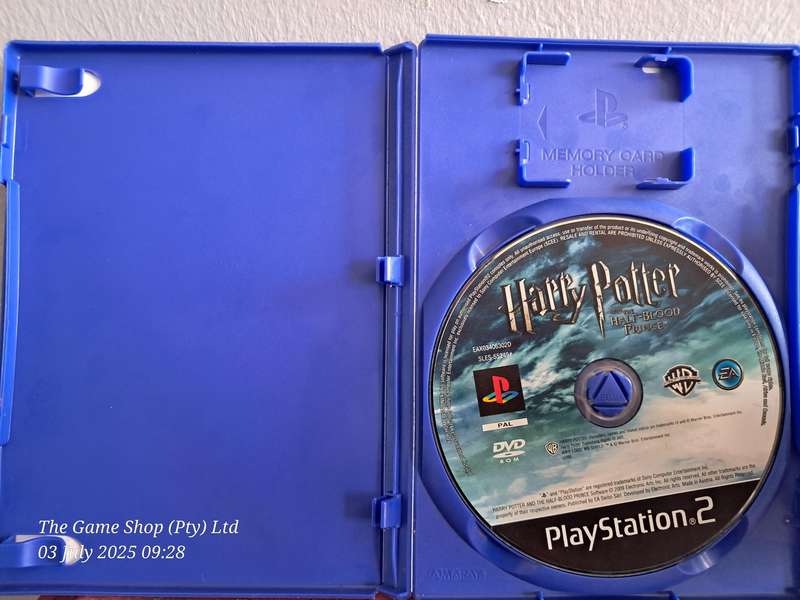 PS2 HARRY POTTER & HALF BLOOD PRINCE - NO MANUAL