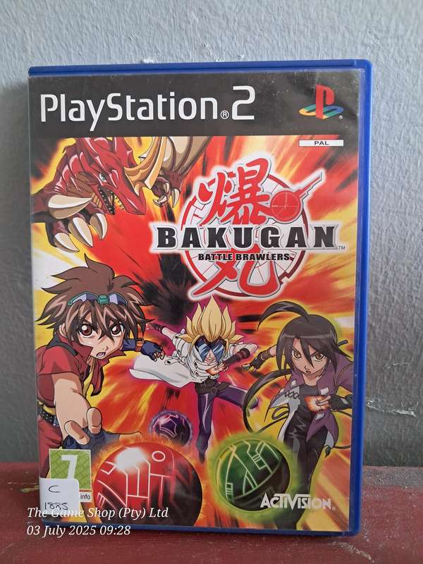 PS2 Bakugan Battle Brawlers - No Manual