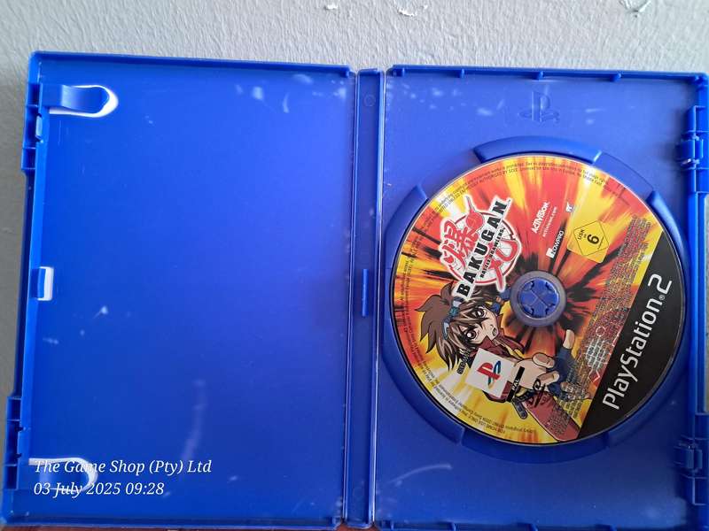 PS2 Bakugan Battle Brawlers - No Manual