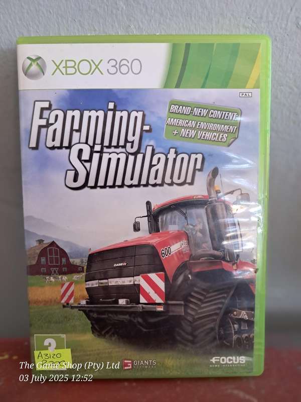 XBOX 360 FARMING SIMULATOR - CIB