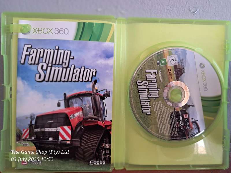 XBOX 360 FARMING SIMULATOR - CIB