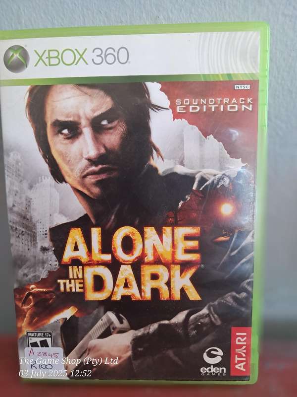 XBOX 360 ALONE IN THE DARK - NO MANUAL (NTSC)