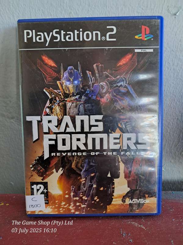 PS2 TRANSFORMERS : REVENGE OF THE FALLEN - CIB