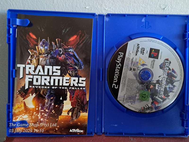 PS2 TRANSFORMERS : REVENGE OF THE FALLEN - CIB