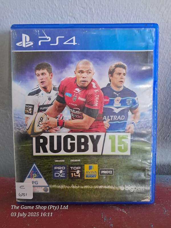 PS4 RUGBY 15