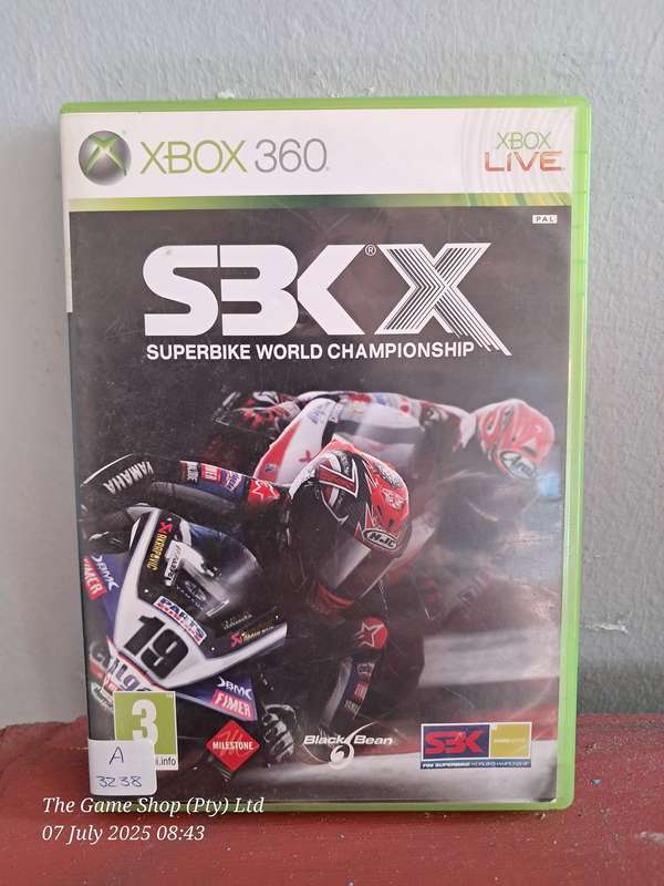 XBOX 360 SBK X - CIB