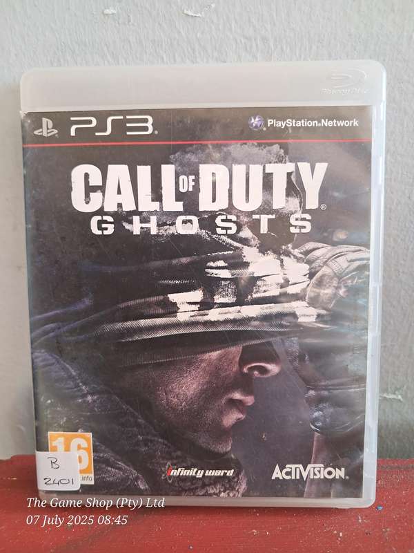 PS3 CALL OF DUTY : GHOSTS - CIB