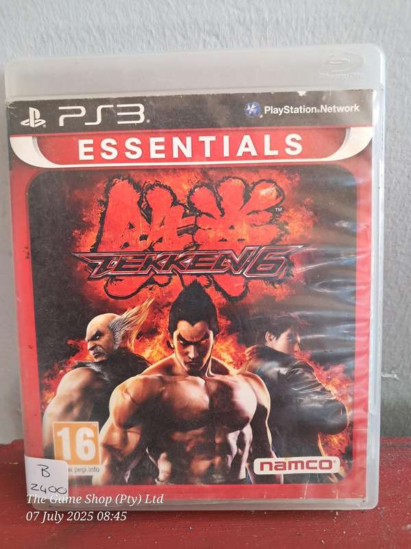 PS3 TEKKEN 6 (ESSENTIALS) - CIB