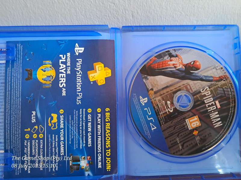 PS4 SPIDERMAN