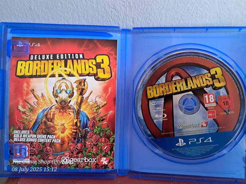 PS4 BORDERLANDS 3