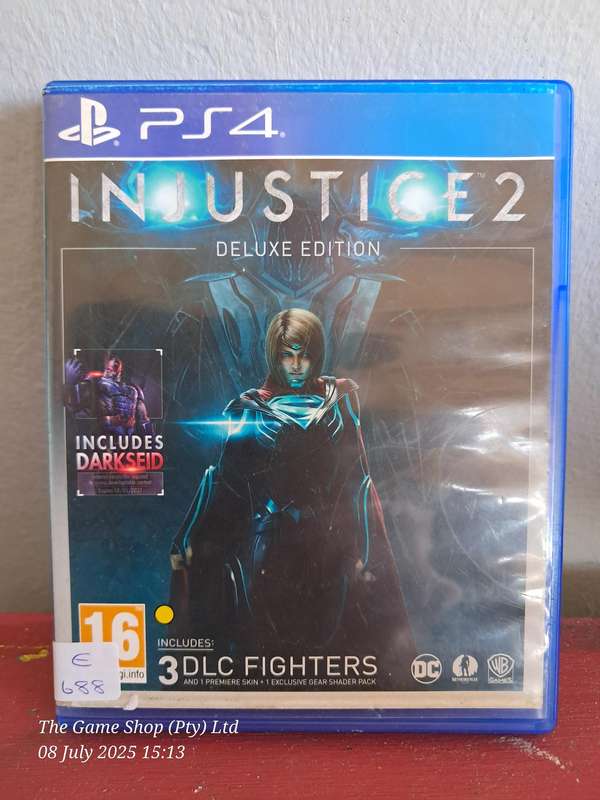 PS4 INJUSTICE 2 - DELUXE EDITION