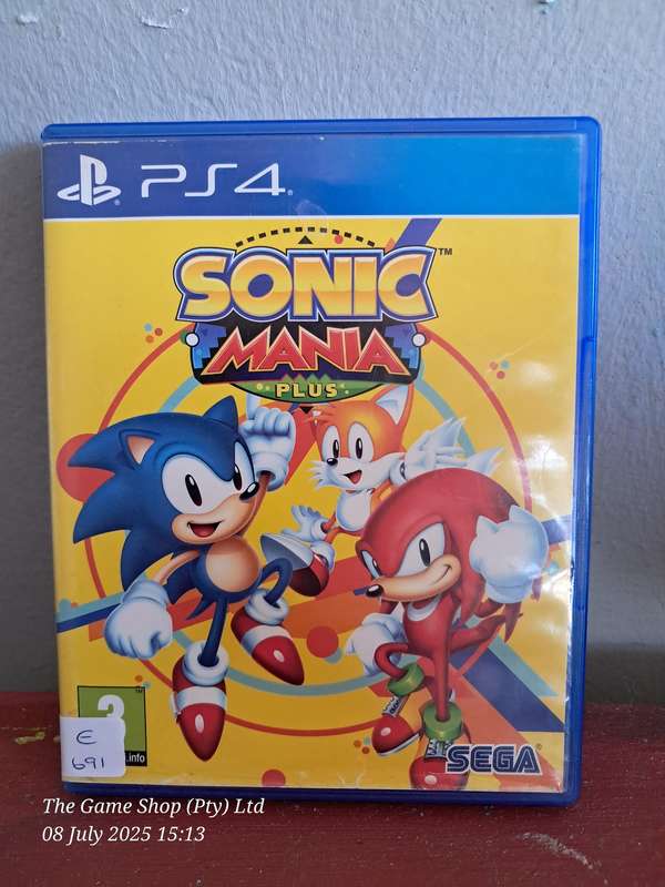PS4 SONIC MANIA PLUS