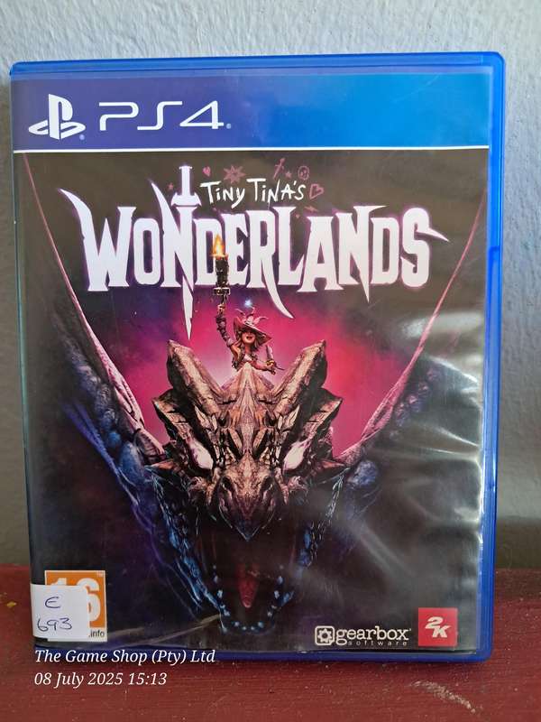 PS4 TINY TINA'S WONDERLANDS