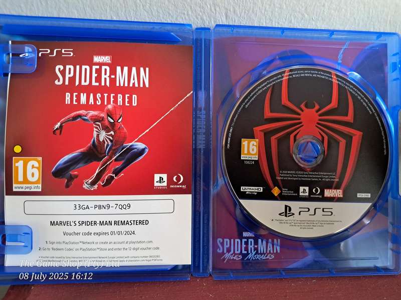 PS5 SPIDERMAN - MILES MORALES
