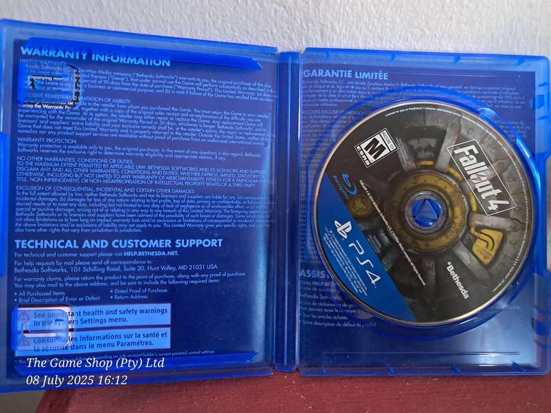 PS4 FALLOUT 4