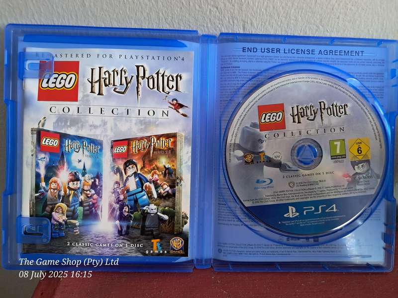 PS4 LEGO HARRY POTTER COLLECTION