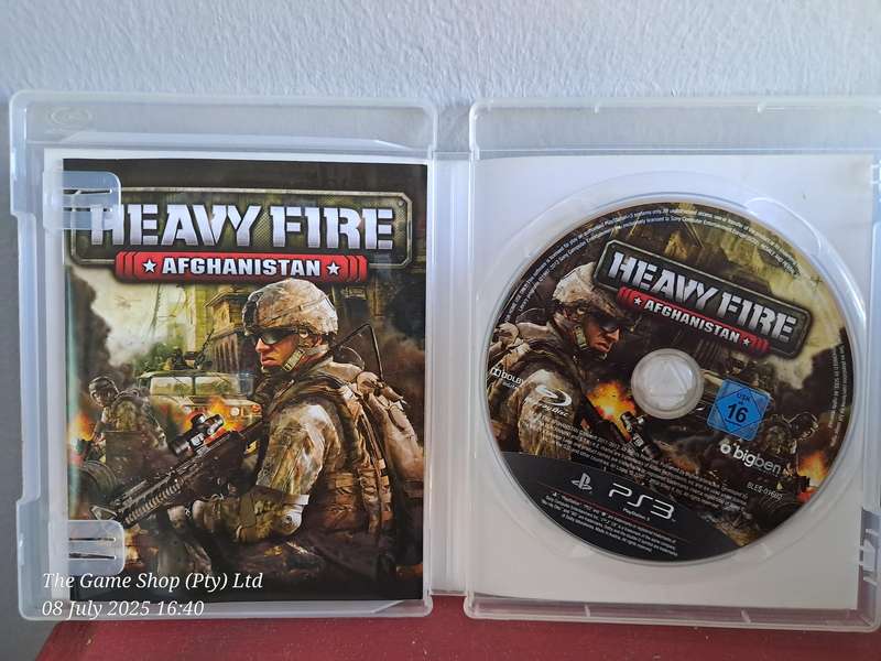 PS3 HEAVY FIRE : AFGHANISTAN - CIB
