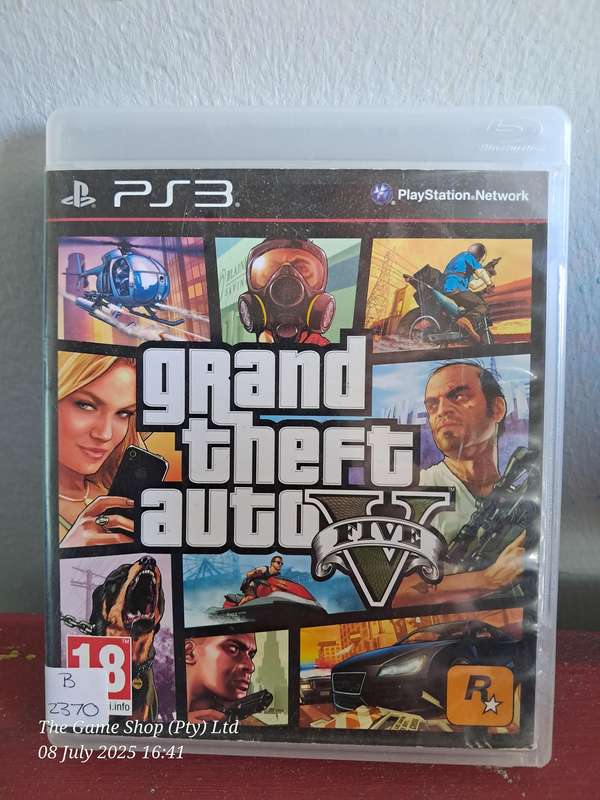 PS3 GRAND THEFT AUTO 5 - NO MAP