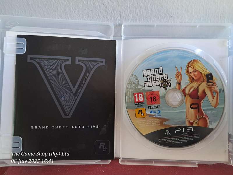 PS3 GRAND THEFT AUTO 5 - NO MAP