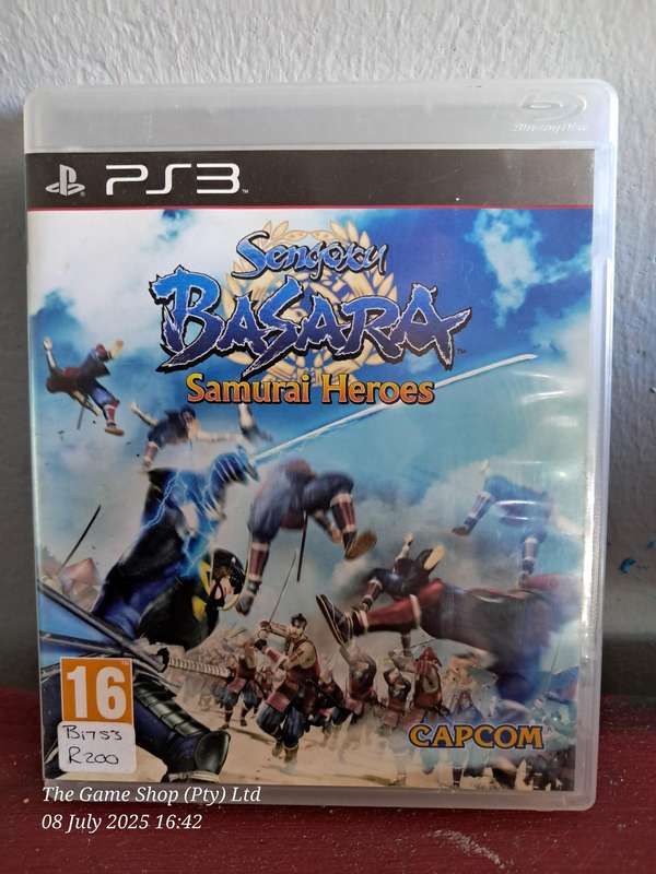 PS3 SENGOKU BASARA : SAMURAI HEROES - CIB