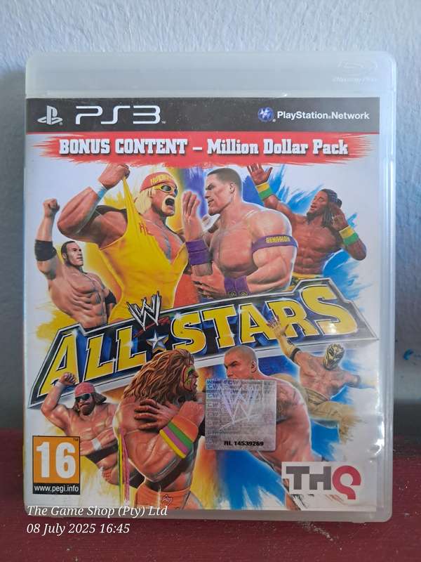 PS3 WWE ALL STARS - CIB