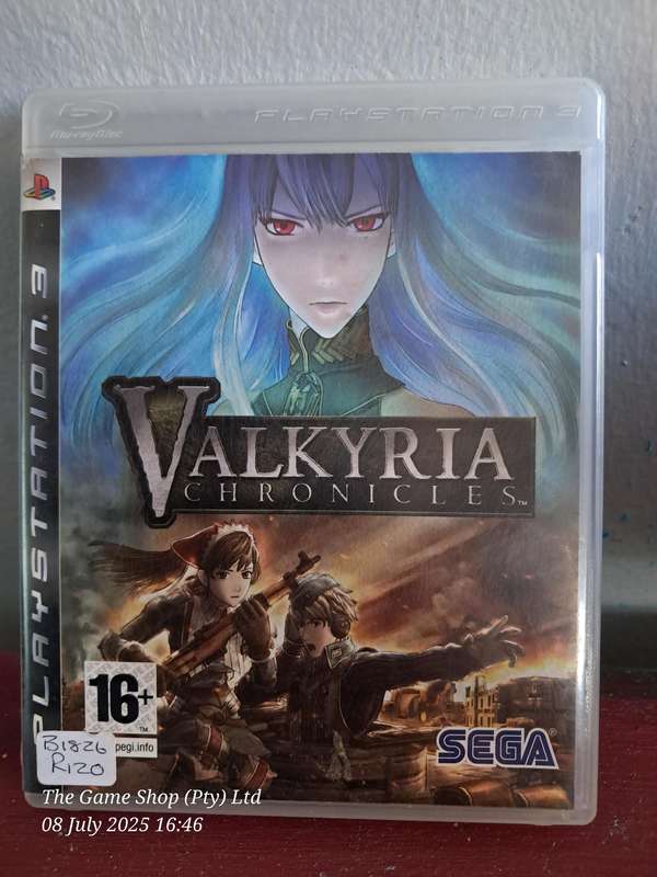 PS3 VALKYRIA CHRONICLES - CIB