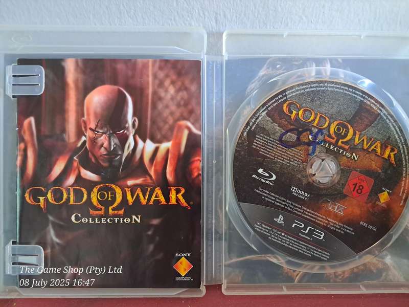 PS 3 GOD OF WAR COLLECTION - CIB