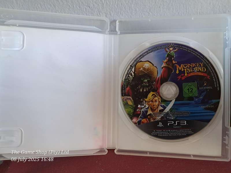 PS3 MONKEY ISLAND (SPECIAL EDITION) - NO MANUAL