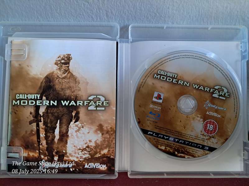 PS3 CALL OF DUTY : MODERN WARFARE 2 - CIB