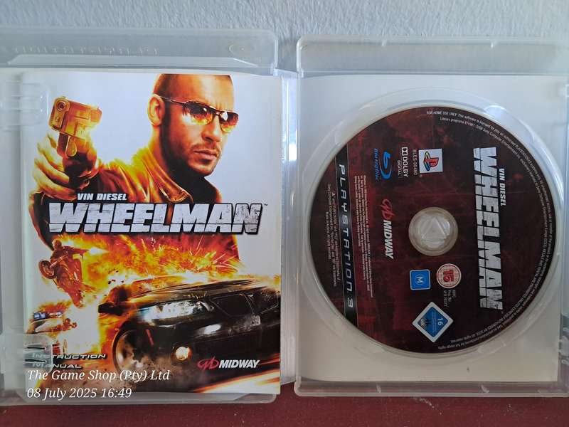 PS3 WHEELMAN - CIB